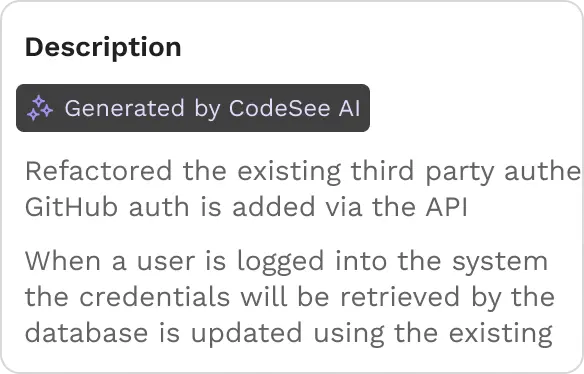 AI generated summaries
